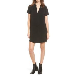 All in Favor Black short sleeve dress XS